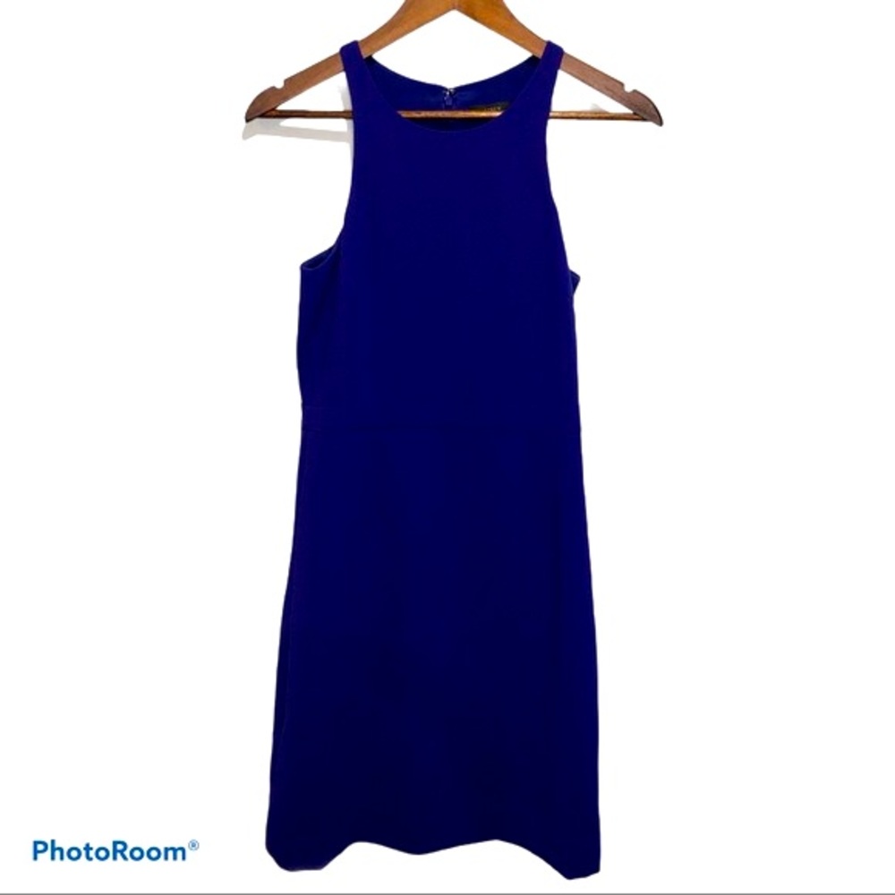 J. Crew Blue Sleeveless Mini Dress Women’s Size 2